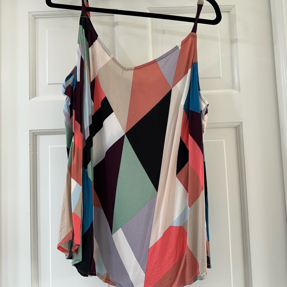 Torrid Geometric Print Tank Top size 2